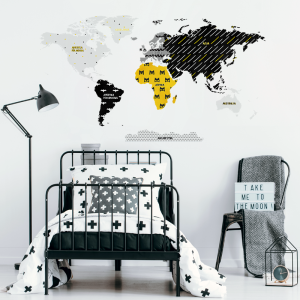 Mapa Świata SUPERBOHATER DK330 Yokodesign