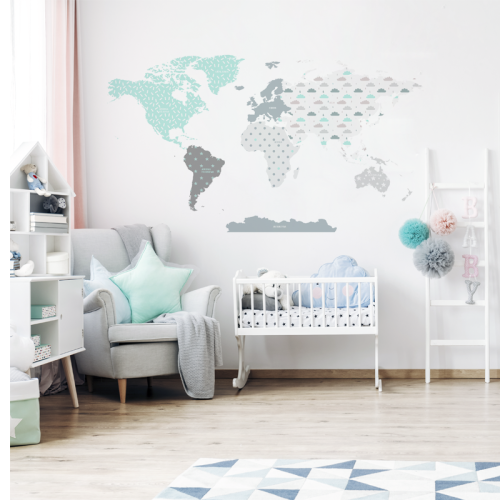 MAPA ŚWIATA DK342 Yokodesign  