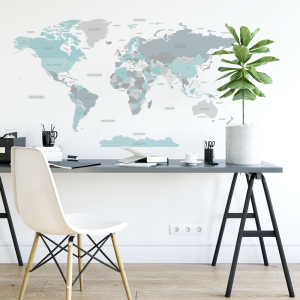 MAPA ŚWIATA DK346 Yokodesign 