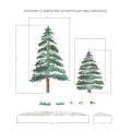 Naklejki CHOINKI / ŚWIERKI 2SZT. DK313 YokoDesign