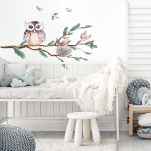 Naklejki GAŁĄŹ Z SOWĄ DK316 YokoDesign 