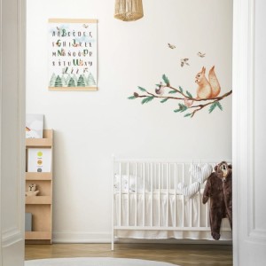 Naklejki GAŁĄŹ Z WIEWIÓRKĄ DK317 YokoDesign  