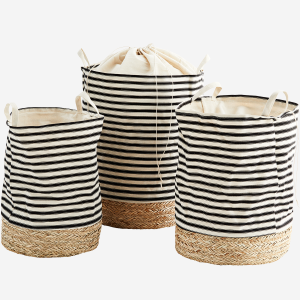 Zestaw 3 koszy/worków do przechowywania Madam Stoltz