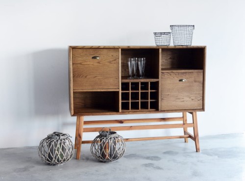 Barek Muko z litego drewna