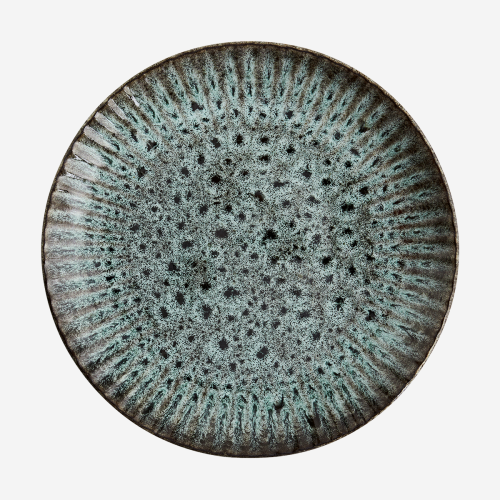 Komplet 6  kamionkowych talerzy małych |  Madam Stoltz