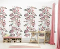 Tapeta dla dzieci Parrot Pink