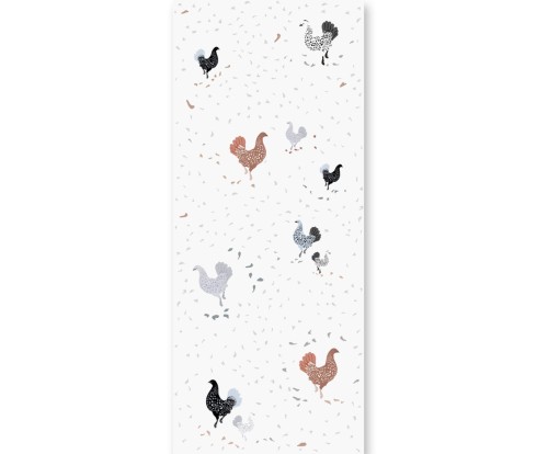 Tapeta dla dzieci Happy Hens