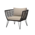 Krzesło Mundo czarne| Bloomingville