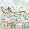 TAPETA DINOZAURY W09  | Yoko Design