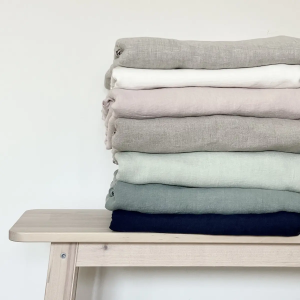 Lniane Prześcieradło z gumką