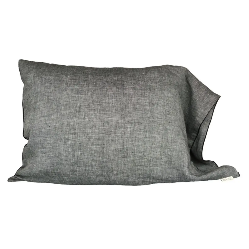 Lniana poszewka na poduszkę Salt&Pepper