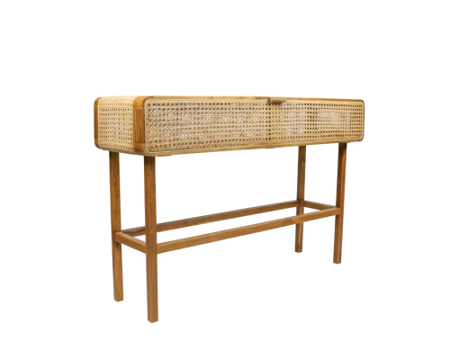 Konsola z drewna tekowego