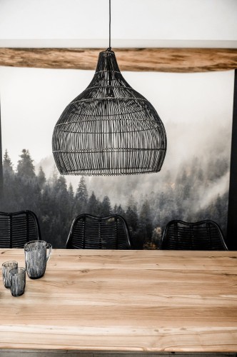 Lampa Bob | czarna
