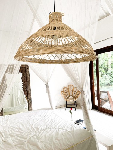 Lampa rattanowa Tess