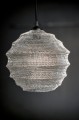 Metalowa lampa Dylan- srebrna