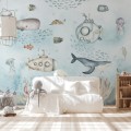 TAPETA PODWODNY ŚWIAT W25  | Yoko design