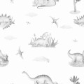 TAPETA DINOZAURY W31  | Yoko design
