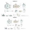  Zestaw naklejek ŁODZIE PODWODNE DK442 |  Yoko design