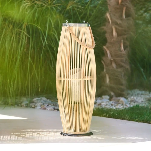 Bambusowa lampa Fit H72cm
