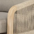 Drewniana sofa ogrodowa Papua 3-osobowa