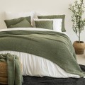 Narzuta LENIWY PORANEK OLIWKOWA | MOYHA