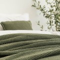 Narzuta LENIWY PORANEK OLIWKOWA | MOYHA