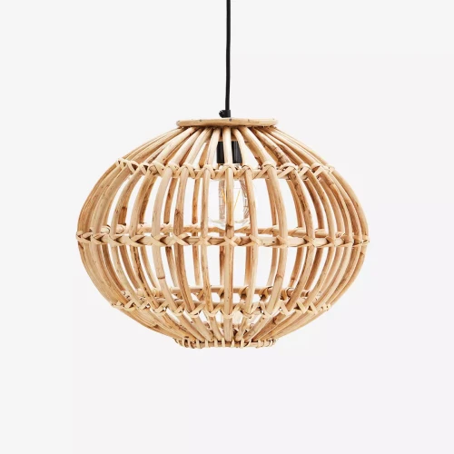 Bambusowa lampa kula | Madam Stoltz