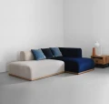Sofa modułowa ALIKO | moduł szezlong B03