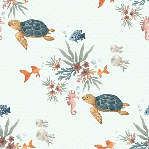Tapeta Koralowe Wybrzeże W61 | Yoko Design 