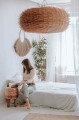 Lampa rattanowa Star