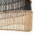 Rattanowa lampa Striped | rozmiary
