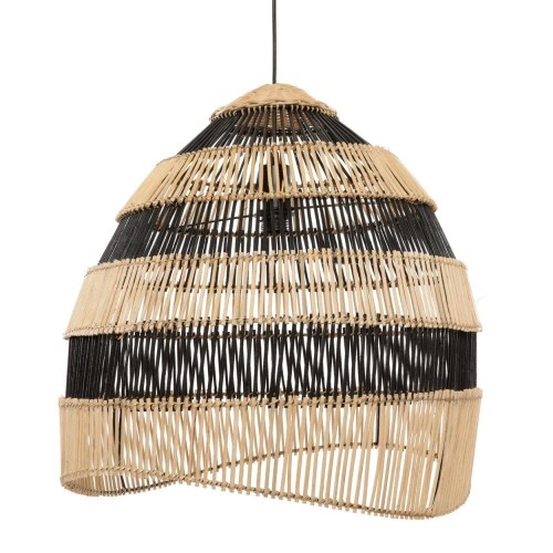 Rattanowa lampa Striped | rozmiary