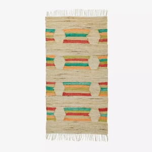 Chodnik z juty z kolorowym akcentem  | Madam Stoltz 