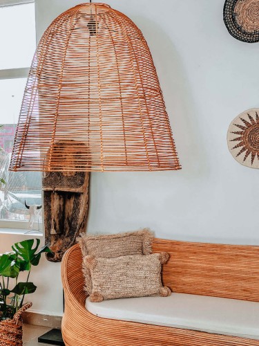 Rattanowa lampa BELLA