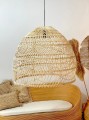 Rattanowa lampa Cezar L naturalna