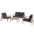 Zestaw mebli ogrodowych Tiwi | czteroosobowy