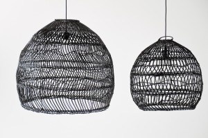 Lampa Cezar czarna | Rozmiary