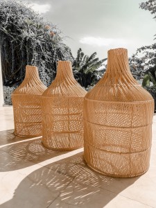 Rattanowa lampa Susan