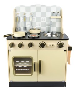 Drewniana kuchnia Vintage krem