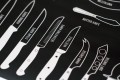 Plakat "Knives" black