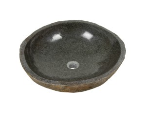 Umywalka z kamienia rzecznego 51x51cm