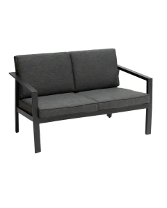 Sofa ogrodowa Pavane dwuosobowa | Grafit