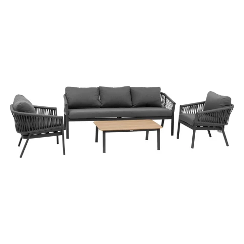 Zestaw mebli ogrodowych Oriengo | Grafit
