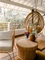 Rattanowy stolik Raco S Tegal | Monnarita