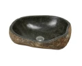 Umywalka z kamienia rzecznego