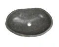 Umywalka z kamienia rzecznego 