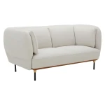 Sofa Isée" 2-osobowa Szara | Atmosphera 