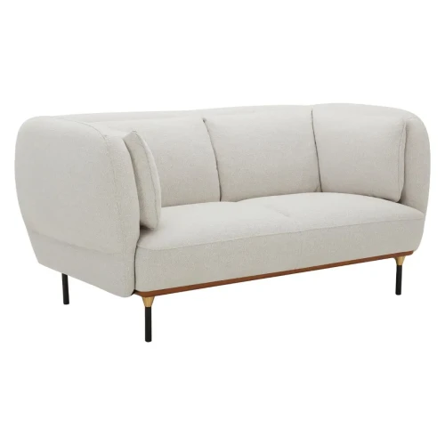 Sofa Isée" 2-osobowa Szara | Atmosphera 