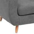 Sofa dwuosobowa Retro | Szara | Atmosphera