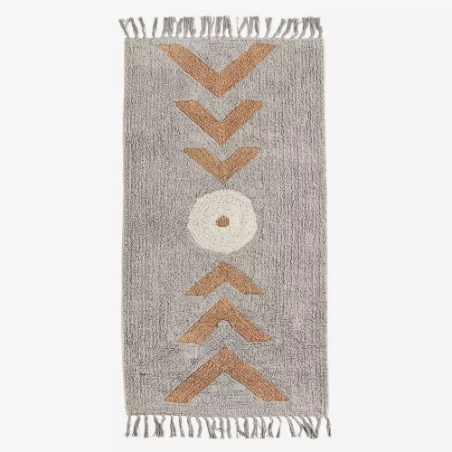 Bawełniany dywanik z frędzlami  | Madam Stoltz